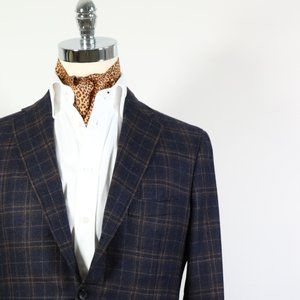 de Corato Sartoria Sport Jacket 40R/52 Wool/Silk Slim Fit. Handmade in Italy.